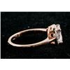 Image 3 : Rose-Gold Plated Morganite Ring RV $300