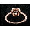 Image 4 : Rose-Gold Plated Morganite Ring RV $300