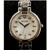 Image 1 : Bulova Crystal Mother of Pearl Dial Mesh Watch RV