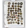 Image 1 : 84 Assorted Chinese Japanese and Korean Coins