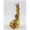 Image 6 : Chinese Gilt Bronze Manjushri Bodhisattva Statue