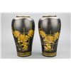 Image 1 : Pair of Fine Japanese Kinkozan Vase Gilt Flowers