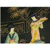 Image 5 : Chinese Republic Black Lacquer Wood Beauty Panel