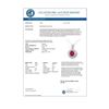 Image 2 : 6.26 CTW Ruby & Diamond Pendant 18K White Gold - REF-178W2F - 13030