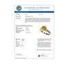 Image 3 : 2.50 CTW Certified Intense Yellow SI Diamond Solitaire Ring 10K Rose Gold - REF-579M2H - 33048
