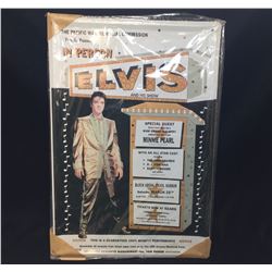 ELVIS Tin Picture Plaque Sign - Pacific War Memorial Commission Presents