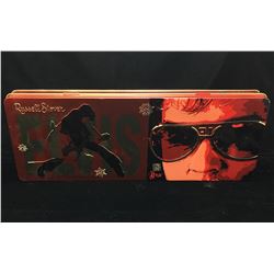ELVIS PRESLEY Russell Stover Tin Case Christmas Design