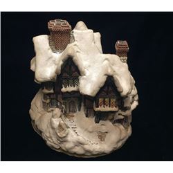 Lilliput Lane 'Deer Park Hall' Christmas Handmade Décor