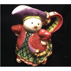 Fitz and Floyd Snow Guys Creamer