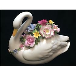 The Suberto Collection Cosmos Gifts 'Swan Lakel' Musical with Flowers