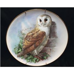 Raymond Watson 1986 Collector Plate 'The Barn Owl'