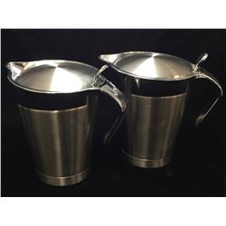 Kuraidori 1L Stainless Steel Thermal Gravy Boat Set of 2