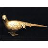 Image 1 : Brass Plated Phesant Décor
