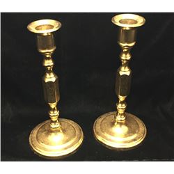 Set of 2 - Baldwin Candle Stick Holder Forced in America