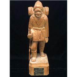 Walking-Oscar Wooden Trophy