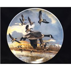 The Landing Geese Collector Plate