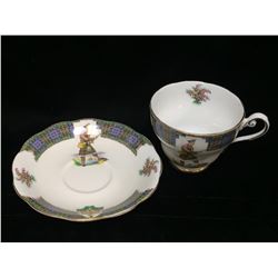 Bonnie Scotland Royal Standard Tea Cup & Saucer Bone China