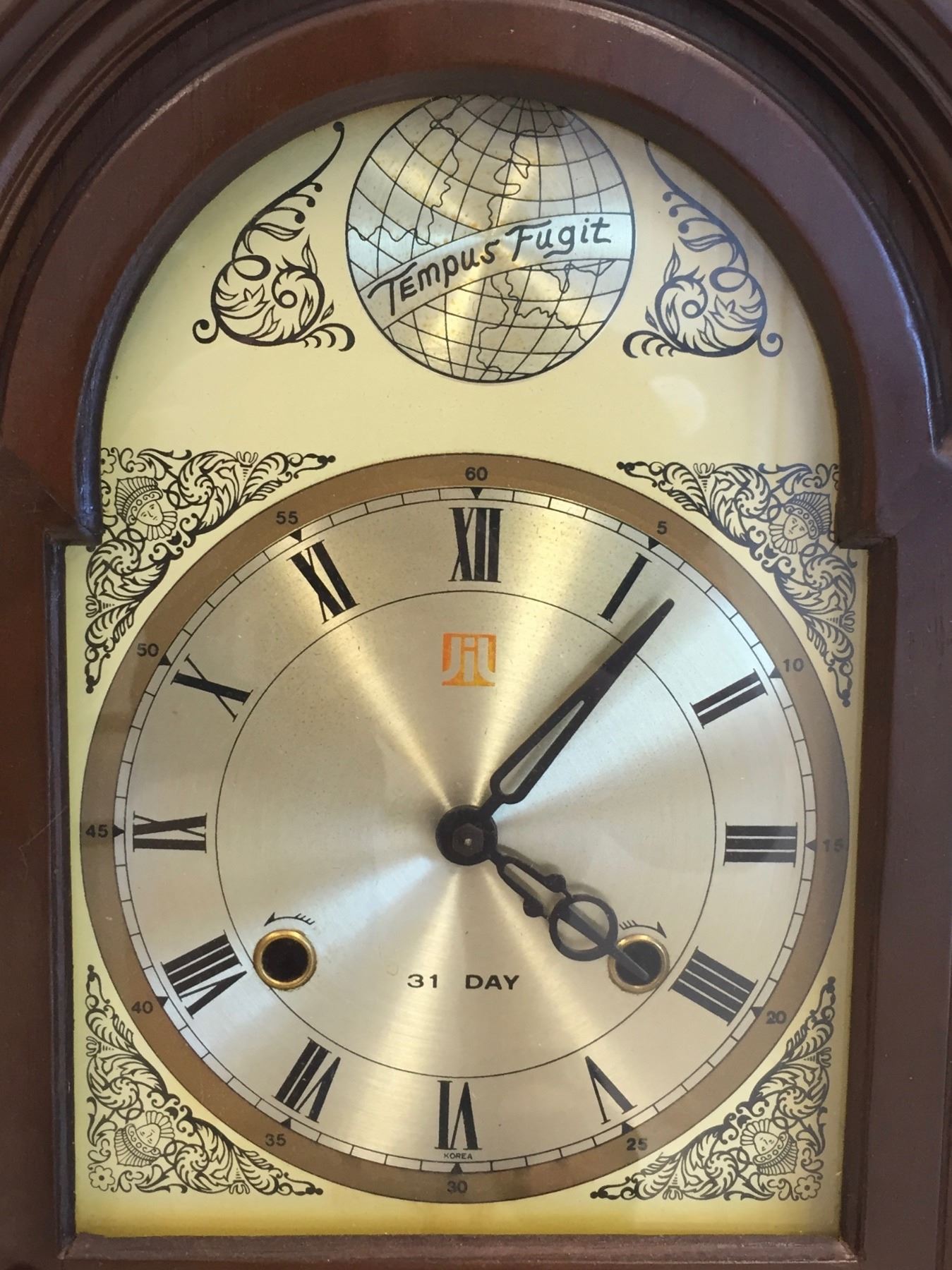 Vintage Waltham Tempus Fugit 31 Day Wall Clock