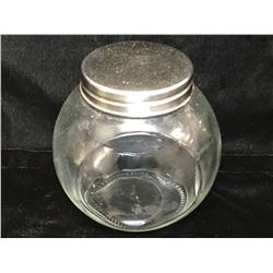 Glass Candy Storage Bowl with Top