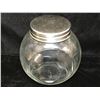 Image 1 : Glass Candy Storage Bowl with Top