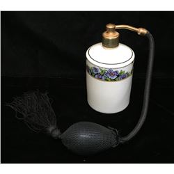 Eaton Porcelain Purfume Bottle Black Spray Monique Robert France