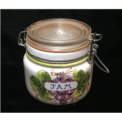 Jam, Stylized Jar Made in Italy