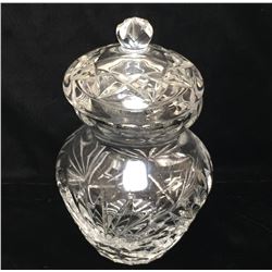 Glass Candy Storage Holder Jar with Cover