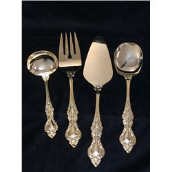 Notheraft Set of 4 G.E.P Serving Cutlery