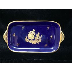 Limoges France Porcelaine d'Art et de Luxe Collector Tray
