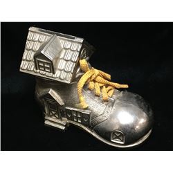 Boot House Piggy Bank