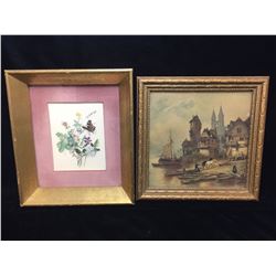 Lot of 2 Pieces of Art