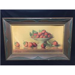 Strawberries Kitchen Art