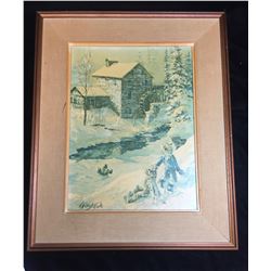 Mill Slide Art by Keirstead