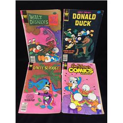 Lot of 4 Walt Disney Comics