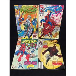 Lot of 4 Marvel Comics: The Amazing Spider-Man