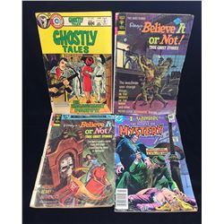 Lot of 4 Ghostly Tales, Ripley's Believe It or Not, House of Mystery Comics