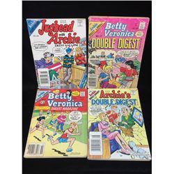 Lot of 4  Archie's Comics - Jughead with Archie, Betty and Veronica, Archie