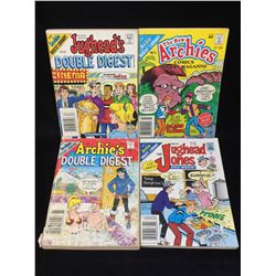 Lot of 4 Archie's Comics - Jughead, Archie, Jughead Jones