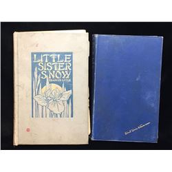 Lot of 2 Vintage Novels - Little Sister Snow, A Child's Garden of Versus