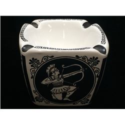 Athens Ancient Greek Stylized Ashtray No. 196 Made in Greece by D. Vassilopoulos