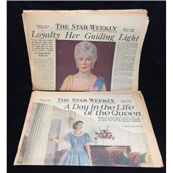 Lot of 2 Vintage Newspapers Year 1953