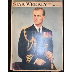 Star Weekly July 11 1953 Magazine Prince Philip Cover