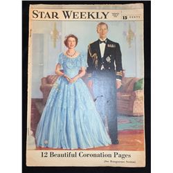 Star Weekly June 27 1953 Magazine '12 Beautiful Coronation Pages'