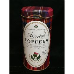 Gardiner's of Scotland Assorted Toffees 250g Tin Can