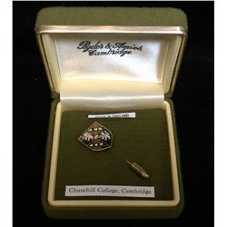 Ryder & Amies Cambridg, Churchill College Pin