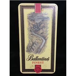 Ballantine's Finest Scotch Whiskey Litho Tin Metal Container