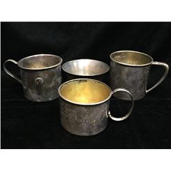 W.A. Rogers Set of 4 EP Cups