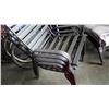 Image 2 : FOUR PATIO CHAIRS AND TWO FOOTSTOOLS AND CUSHIONS