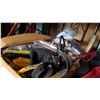 Image 3 : BOX OF TOOLS AND ELECTRIC DRILL