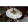 Image 2 : LOST PROPERTY FLOOR LAMP ENDTABLE AND GLASS TABLETOP